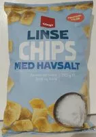 Zuckermenge drin Linse Chips med Havsalt