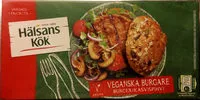 Sokerin määrä sisällä Hälsans Kök Vardagsfavoriter Veganska burgare