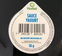 Количество сахара в Sauce Yaourt PicaDeli