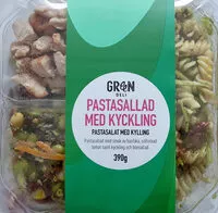 Количество сахара в Pastasallad med kyckling