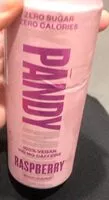Sokerin määrä sisällä Raspberry bebida energetica vegana