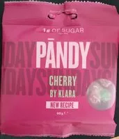 Sokerin määrä sisällä Pändy Cherry by Klara
