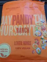 Sokerin määrä sisällä Lentil Rings