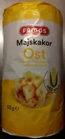 Zuckermenge drin Friggs Majskakor Ost