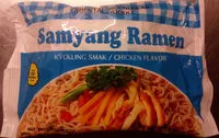 İçindeki şeker miktarı Samyang ramen