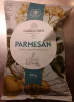 Cantidad de azúcar en Gårdschips Parmesan