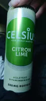 含糖量 Celsius citron lime