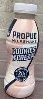 İçindeki şeker miktarı Propud milkshake - cookies n’cream