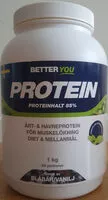 Quantité de sucre dans Protein (ärt- och havreprotein), blåbär/vanilj smak