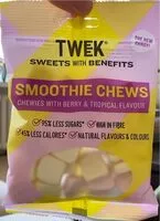 Sokerin määrä sisällä Smoothie chews