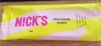 Количество сахара в Chocolate wafer