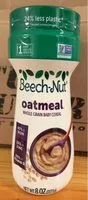 Cantidad de azúcar en oatmeal- whole organic grain baby cereal