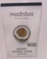 Amount of sugar in Madhava Organic Unrefined Coconut sugar