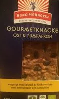 Suhkru kogus sees Gourmetknäcke Ost & Pumpa 200G