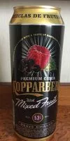 入っている砂糖の量 Koppaberg mixed fruit