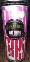 入っている砂糖の量 Kopparberg hard seltzer mixed berries