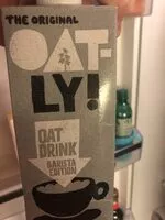 Sucre et nutriments contenus dans Oatly