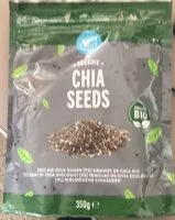 Quantité de sucre dans Chia seeds