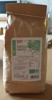 चीनी की मात्रा Lentilles vertes