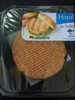 Cantidad de azúcar en Hamburguesa de salmon