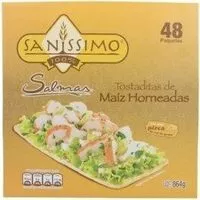 Jumlah gula yang masuk Galletas de maiz horneadas
