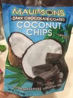 चीनी की मात्रा Dark chocolate coated coconut chips