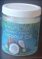 चीनी की मात्रा MAUI&SONS ORGANIC VIRGIN COCONUT OIL