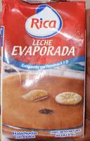 入っている砂糖の量 Rica leche Evaporada