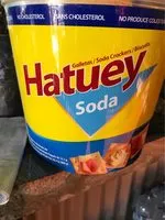 Sucre et nutriments contenus dans Hatuey