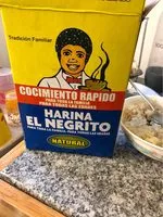 Sucre et nutriments contenus dans Harina el negrito