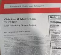 Jumlah gula yang masuk Chicken & mushroom Tetrazzini