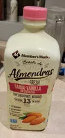 Zuckermenge drin Bebida almendra