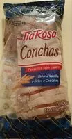 Suhkru kogus sees Conchas sabor vainilla y chocolate