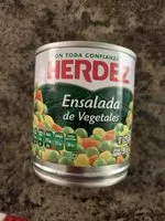Quantité de sucre dans Ensalada de Vegetales