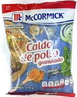 Azúcar y nutrientes en Mccormik