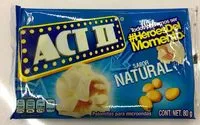 Zuckermenge drin Act II sabor Natural