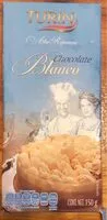 चीनी की मात्रा Chocolate blanco