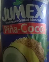 Sokerin määrä sisällä Jumex Piña-Coco