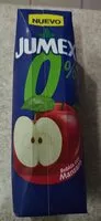 Sokerin määrä sisällä Jumex 0% / mamzana