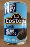 Количество сахара в Frijoles Negros Refritos