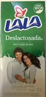入っている砂糖の量 Leche Lala Deslactosada