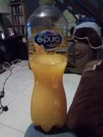 Cantidad de azúcar en epura con jugo sabor a mango