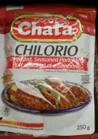 糖質や栄養素が Chata