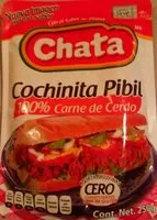 糖質や栄養素が Productos chata s a de c v