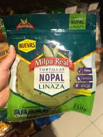 Amount of sugar in tortillas de nopal y linaza