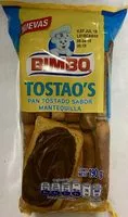 Panes tostados con sabor a mantequilla