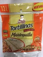 Cantidad de azúcar en Tortillinas con Mantequilla
