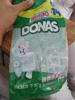 Azúcar y nutrientes en Donas