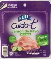 Jamon de pavo virginia bajo en grasas