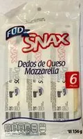 चीनी की मात्रा Snax - Dedos de queso mozzarella